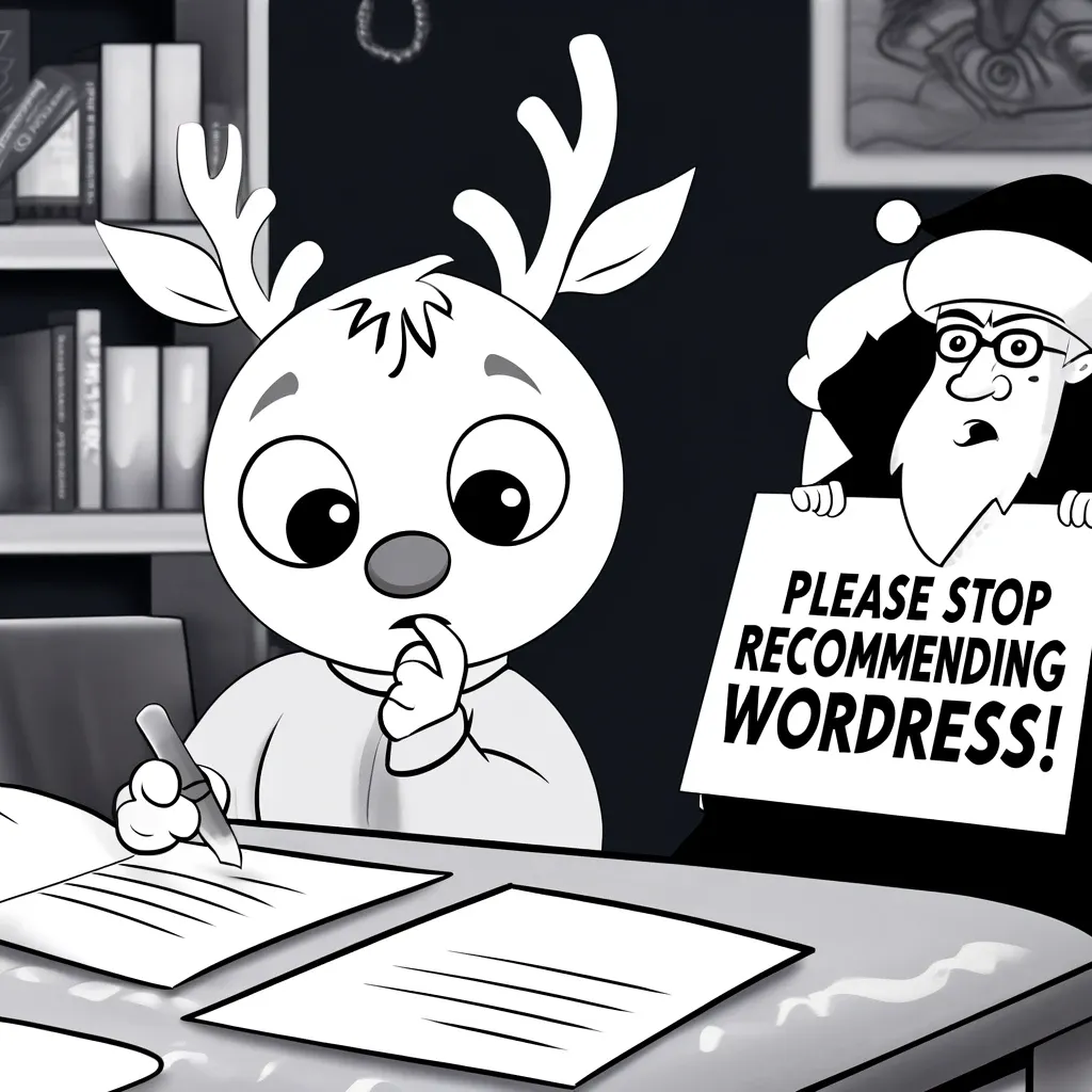 On Baby Raindeer, writing and please stop recommending Wordpress